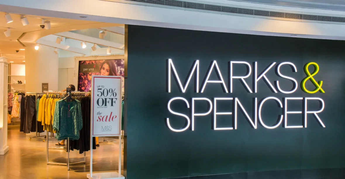 Marks & Spencer uzavře desítky obchodů. Česka se změny netýkají