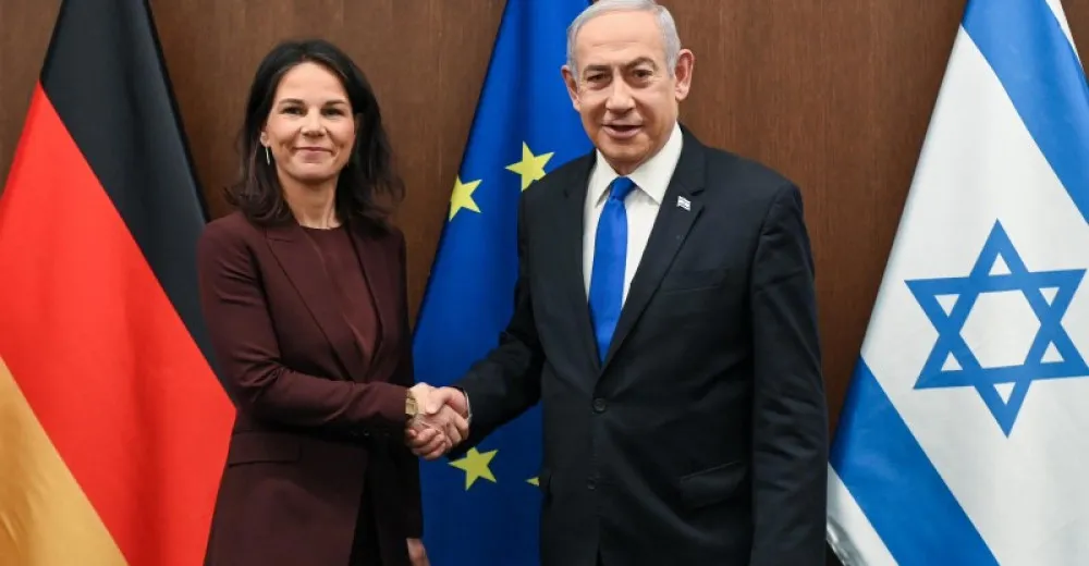 Baerbocková se hlasitě pohádala s Netanjahuem kvůli Gaze