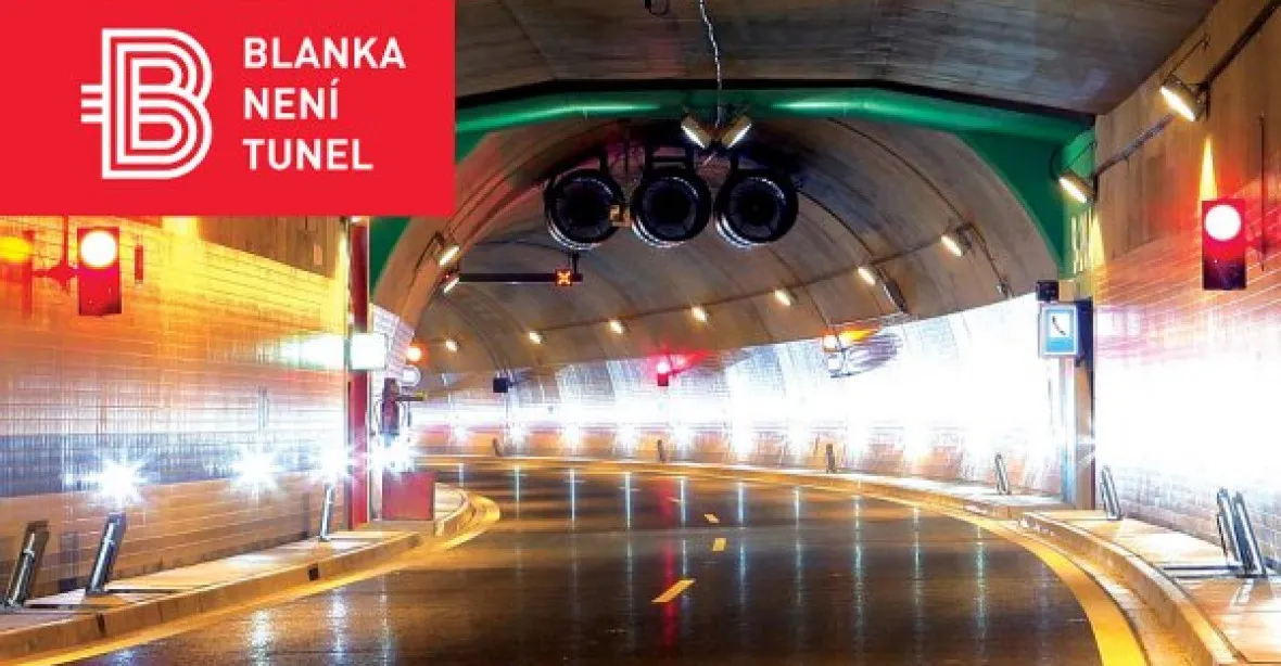 Blanka není tunel, hlásá Metrostav z billboardů