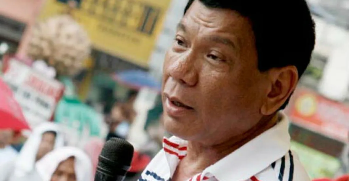 Prezident Duterte se hlásí k Hitlerovi. Rád by zavraždil miliony lidí