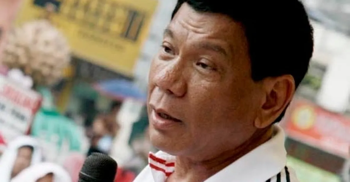Filipínský prezident osobně zabíjel vlastní občany. Sám se chlubí