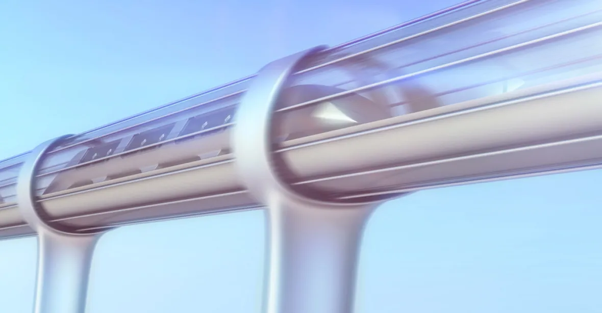 Musk testuje hyperloop. Pojede až 1200 km/h
