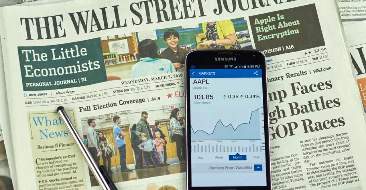 Wall Street Journal končí s printem v Evropě a Asii