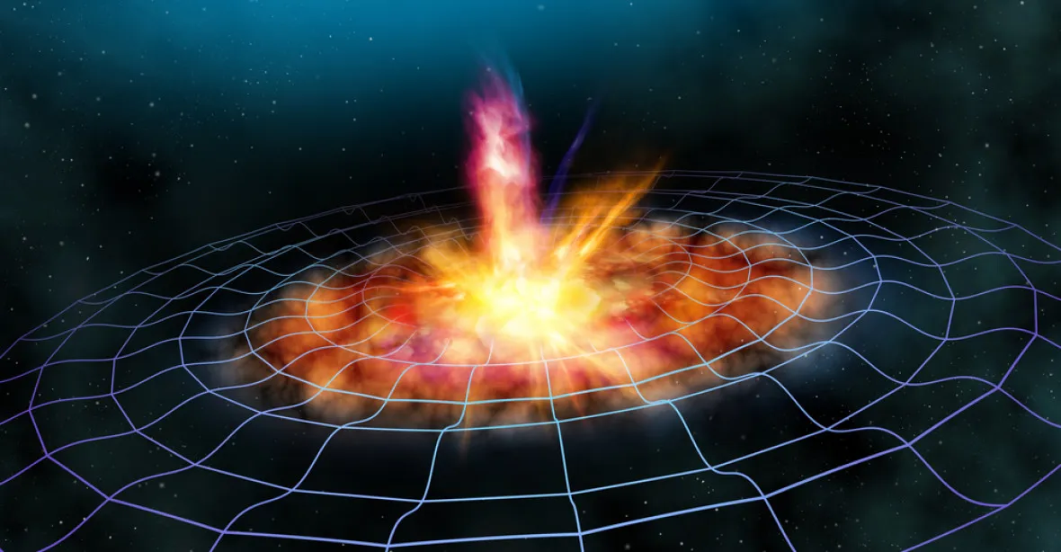Teleskopy zřejmě zachtily dlouho hledanou kilonovu – splynutí neutronových hvězd