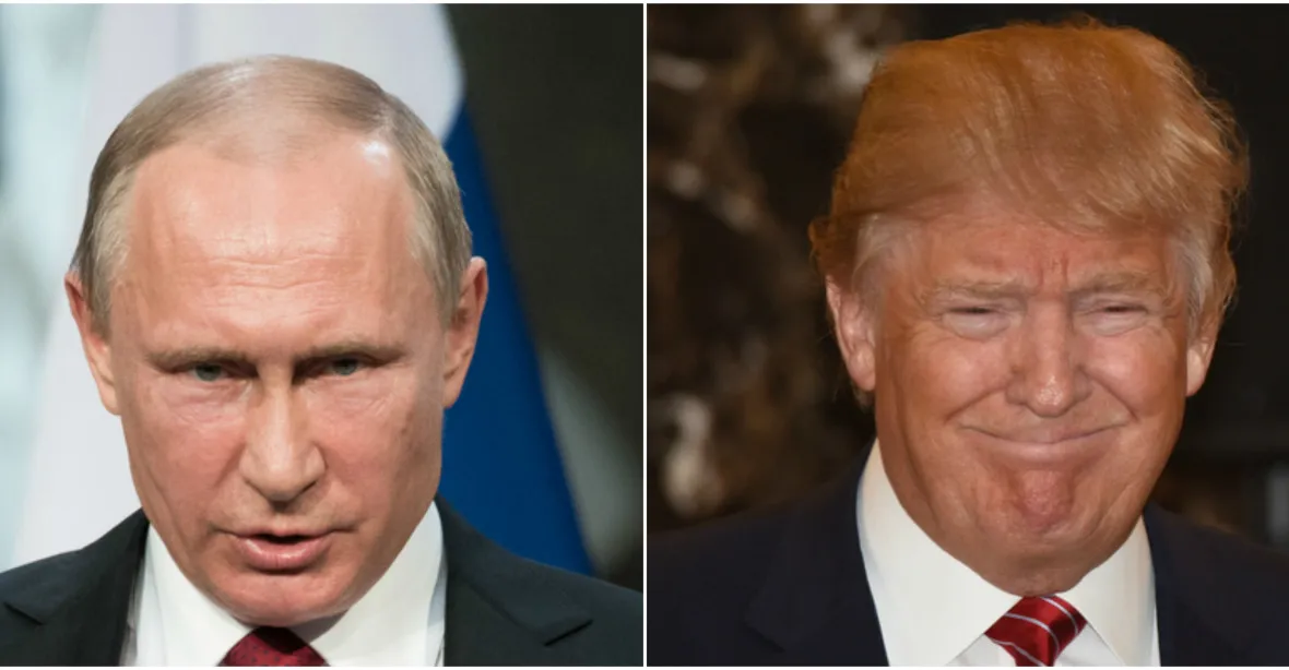 Putin a Trump si notovali, přejí si lepší vztahy
