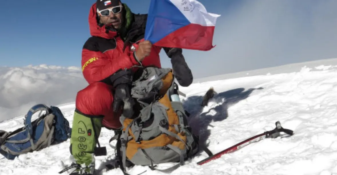 Skvělý úspěch. Horolezec Jaroš zdolal nejvyšší vrchol Antarktidy