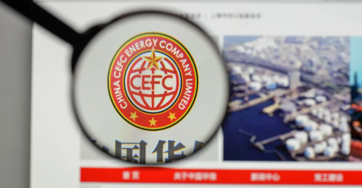 Čínská státní firma koupila podíl v CEFC. Spekuluje se o převzetí státem