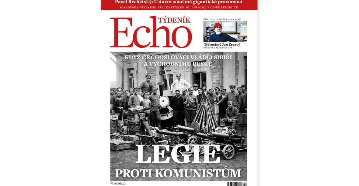 Týdeník Echo: Proč (ne)bohatneme, česká krev za ruskou svobodu a pravda o Husákovi
