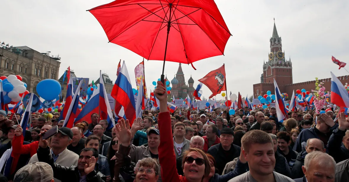 V Rusku na prvního máje manifestovaly tři miliony lidí