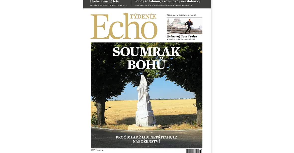 Týdeník Echo: Horko, sucho, soumrak bohů a konec kapitalismu