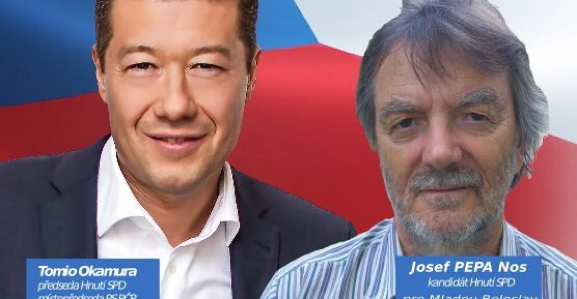 Za SPD kandiduje do Senátu vedle Jakla i písničkář Pepa Nos