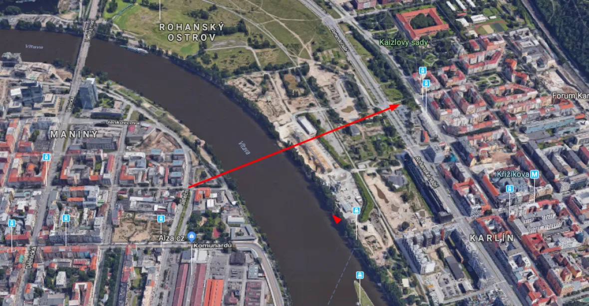 Praha chce nový 382 metrů dlouhý a 23 metrů široký Rohanský most
