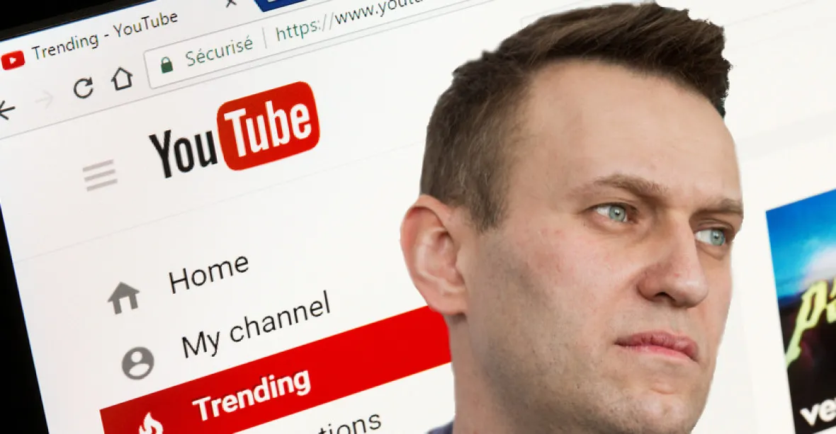 Google smazal Navalnému reklamní videa na YouTube. Vyzýval v nich k protestům