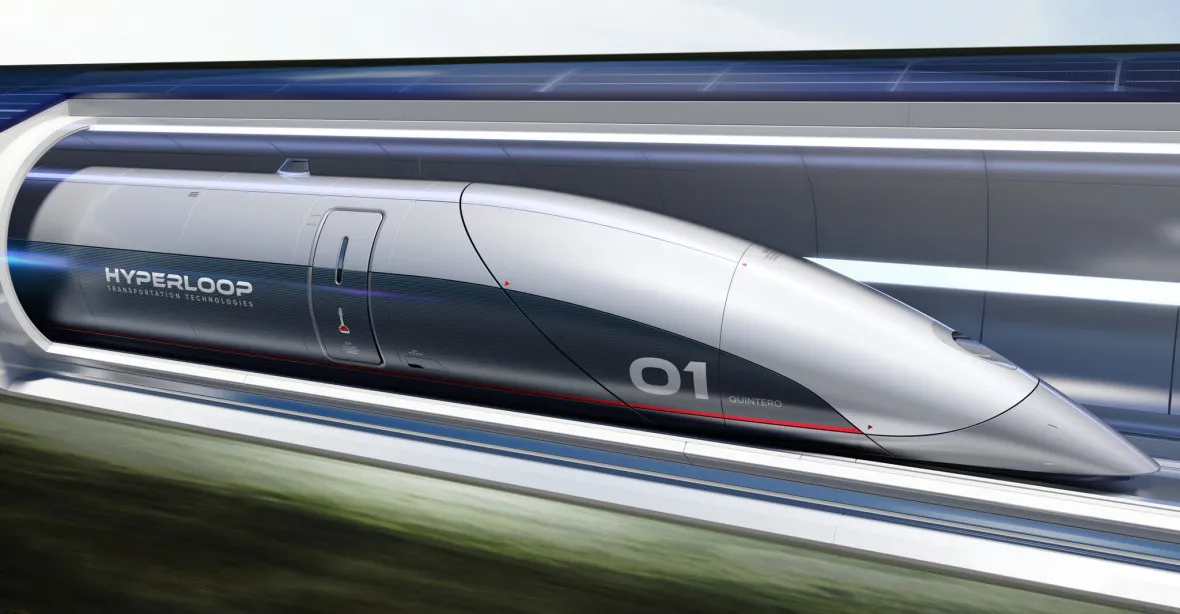 FOTO: Hyperloop představil první kapsli, cestující přepraví rychlostí až 1200 km/h