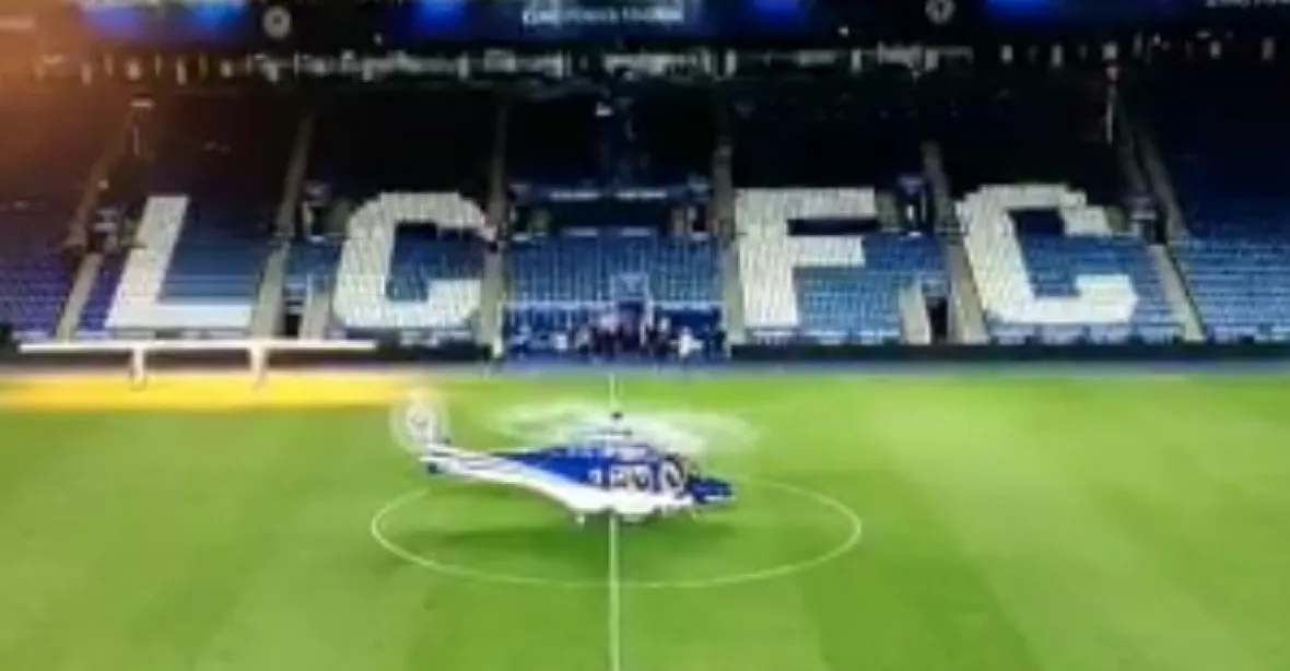 Majitel fotbalového Leicesteru zemřel ve zříceném vrtulníku