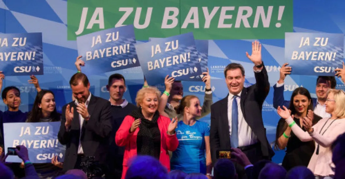 CSU se v Bavorech dohodla na vládě se Svobodnými voliči. Koalici by měl vést Söder
