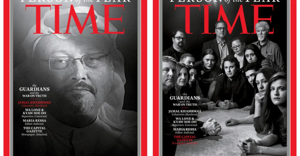 Osobností roku časopisu Time jsou novináři v čele s Chášukdžím