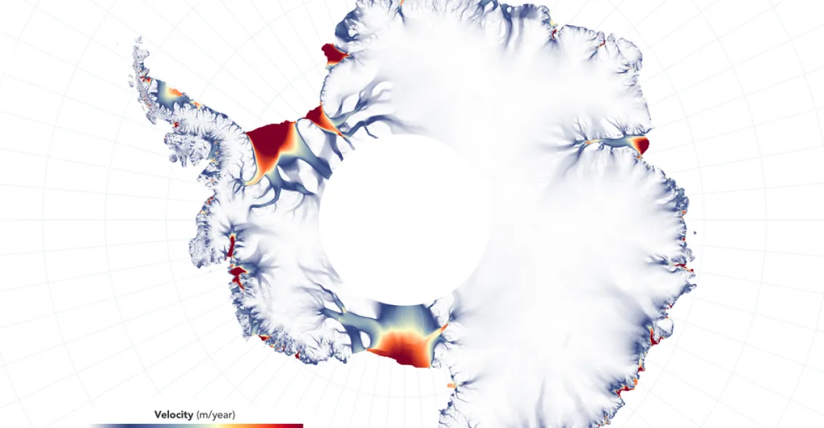 Antarktida se neustále otepluje. Někde ledovce tají až dvojnásobně rychleji