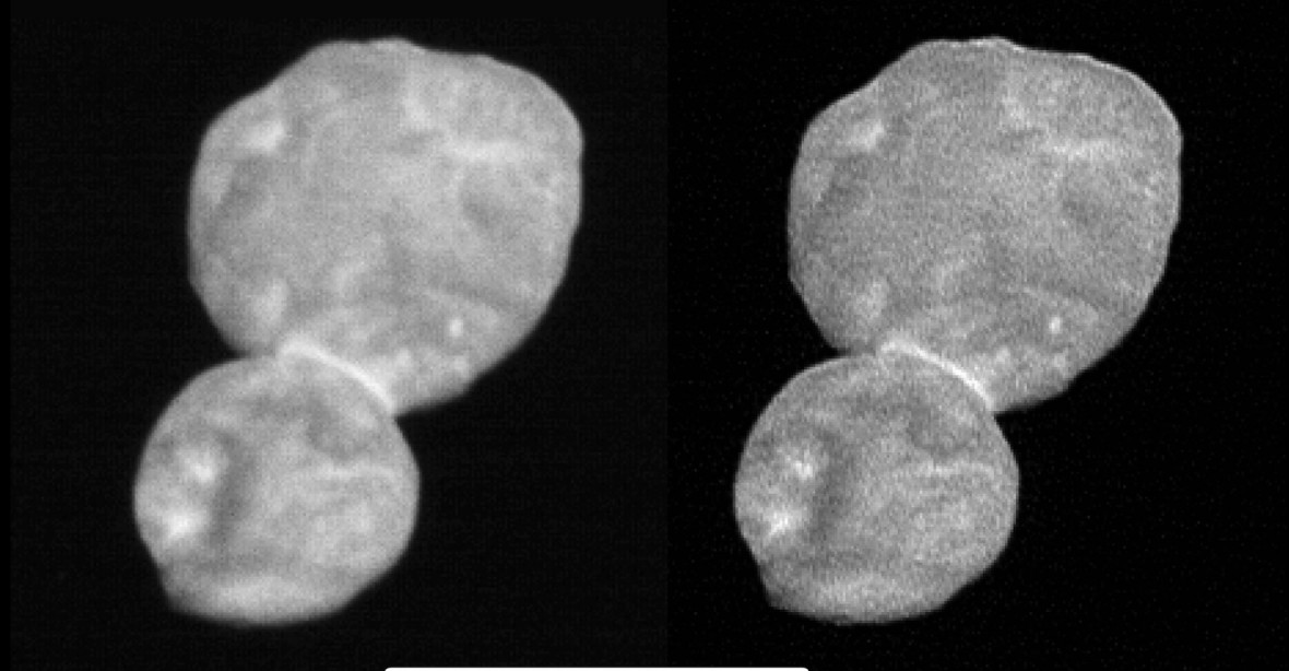 Nejvzdálenější „sněhulák“. NASA ukázala první ostrý snímek planetky Ultima Thule
