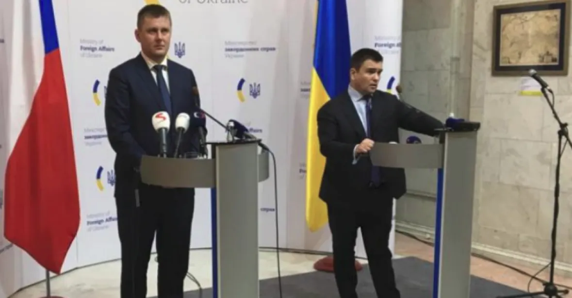 Petříček v Kyjevě mluvil o ruské agresi na východě Ukrajiny