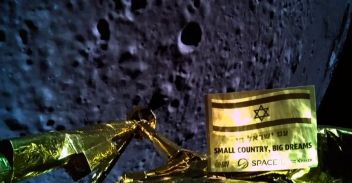 Izraelský sen se rozplynul. Robotická sonda nezvládla přistání na Měsíci
