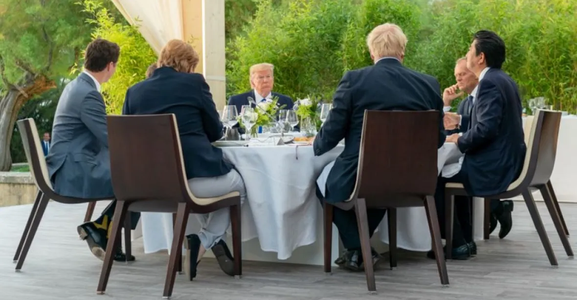 Trump: Dosavadní jednání na summitu G7 jsou velmi dobrá. Ne jak píší „falešná média“
