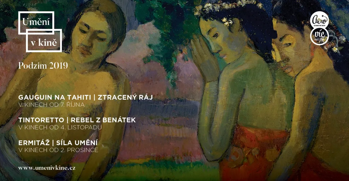 Série Umění v kině se vrací s filmy o Gauguinovi a dalších
