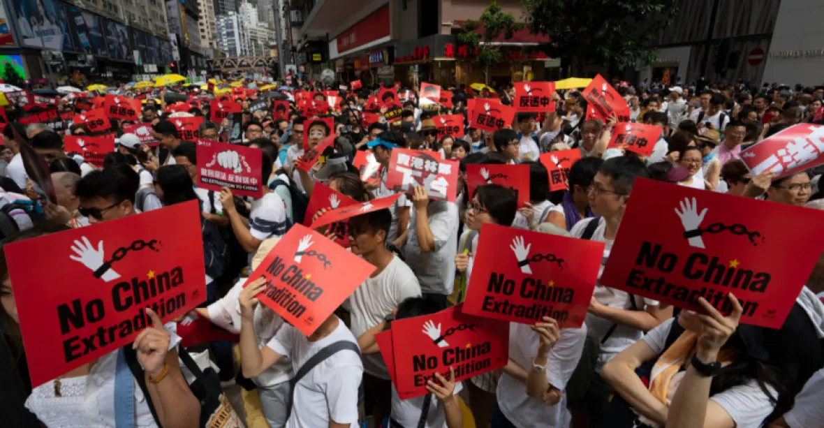 USA vyjádřily podporu demonstrantům v Hongkongu, podle Pekingu jde o vměšování