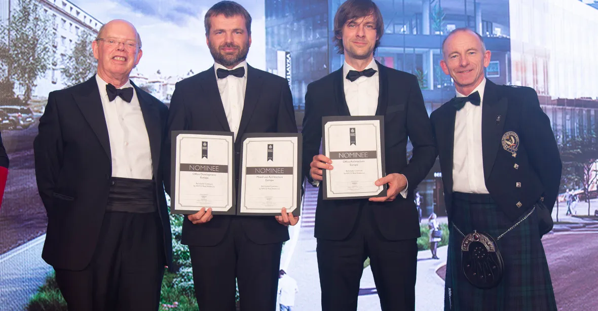Bořislavka Centrum získalo v prestižní mezinárodní soutěži European Property Awards čtyři ocenění a tři nominace