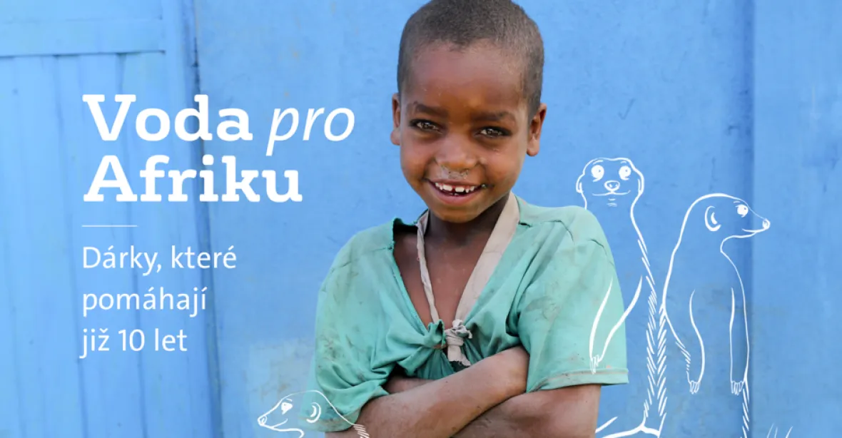 Veolia opět prodává předměty na podporu Afriky. Výtěžek půjde na zajištění pitné vody