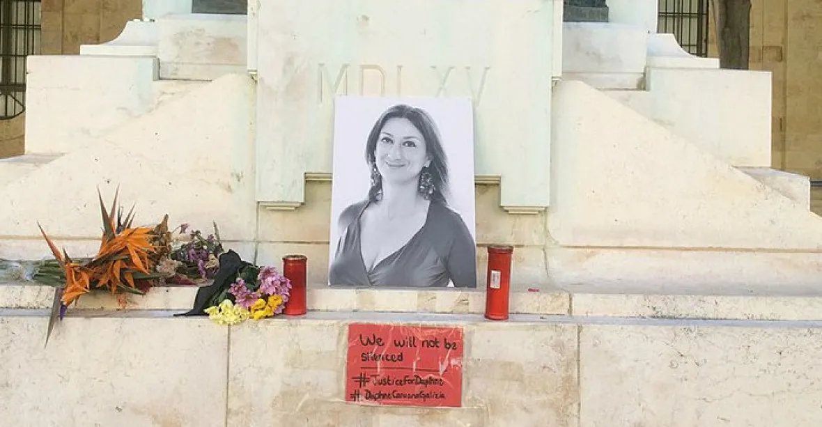 Na Maltě po zprostředkovávateli zatkli také podnikatele v rámci objasňování vraždy novinářky