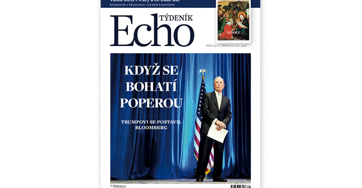 Týdeník Echo: Bloomberg proti Trumpovi, Bartoš bez prezidentských ambicí a nový Scorsese
