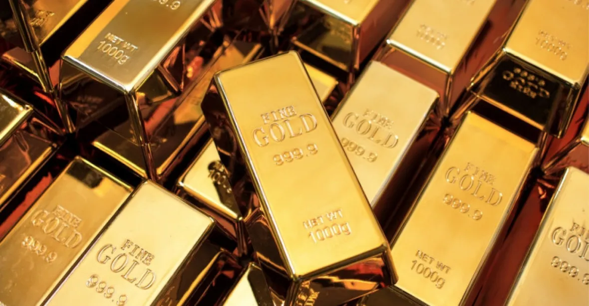 Zlato se prodávalo za rekordně vysokou korunovou cenu
