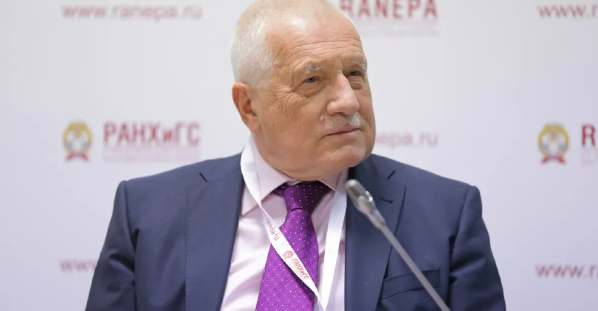 Václav Klaus: Za jednu generaci je možné ztratit veškeré etické a kulturní dědictví minulosti