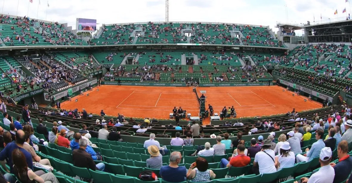 Tenisové Roland Garros se bude hrát s diváky