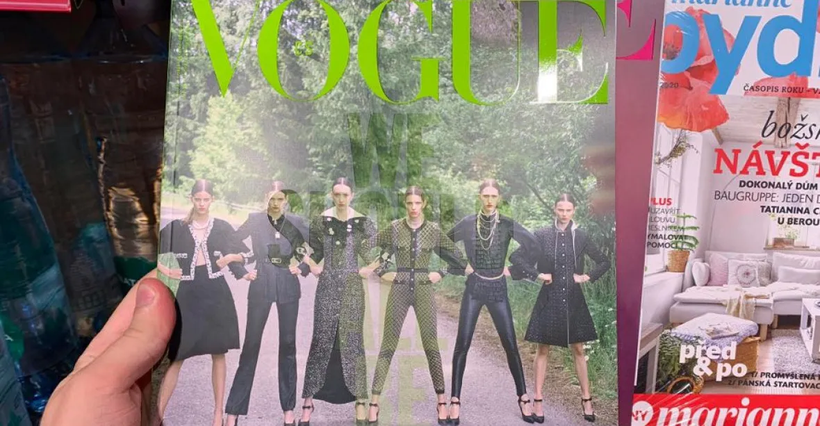 Československý Vogue pod palbou kritiky. Na obálce o aktivismu jsou všechny modelky bílé
