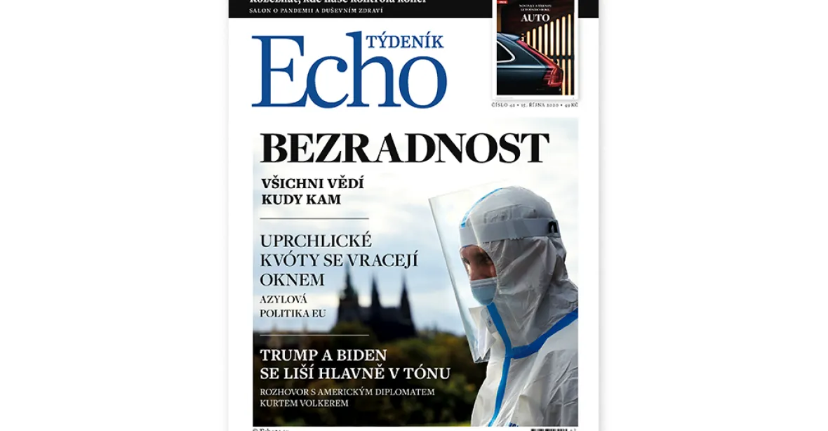 Týdeník Echo: Bezradnost české vlády, křehčí společnost a (ne)podobnost Trumpa a Bidena
