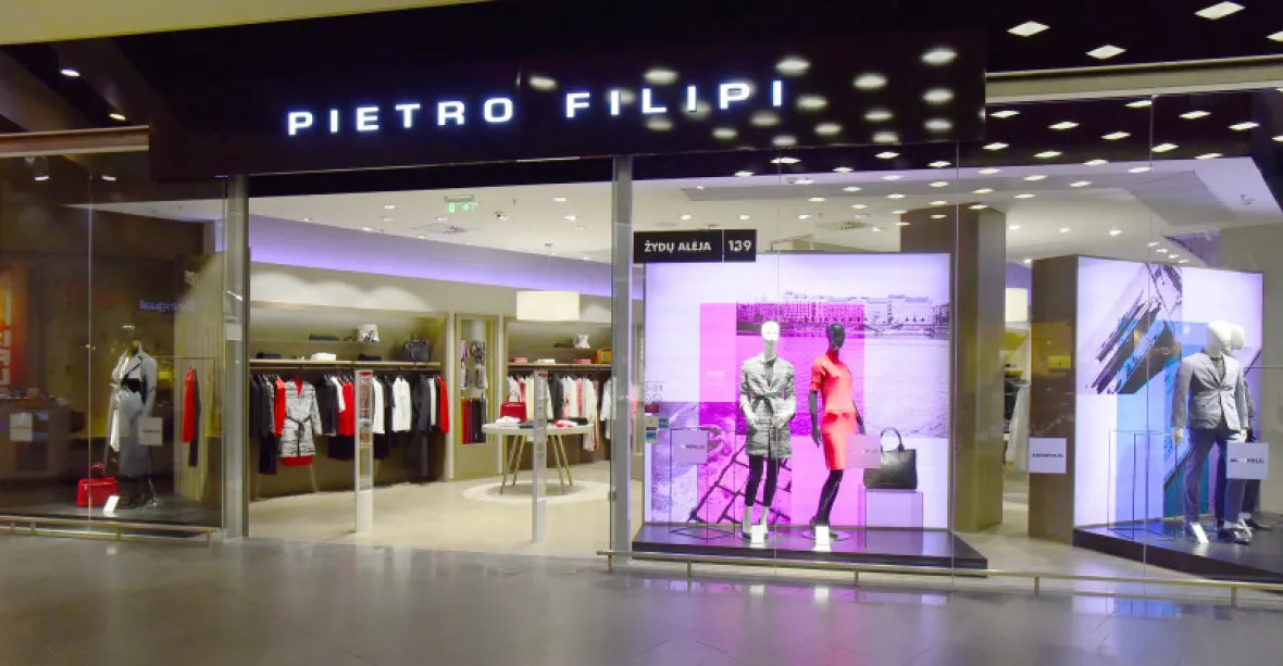 Obchody s módou Pietro Filipi chtějí propustit všechny pracovníky