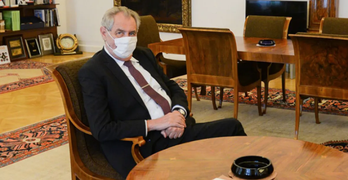 Prezident Zeman podepsal nový pandemický zákon