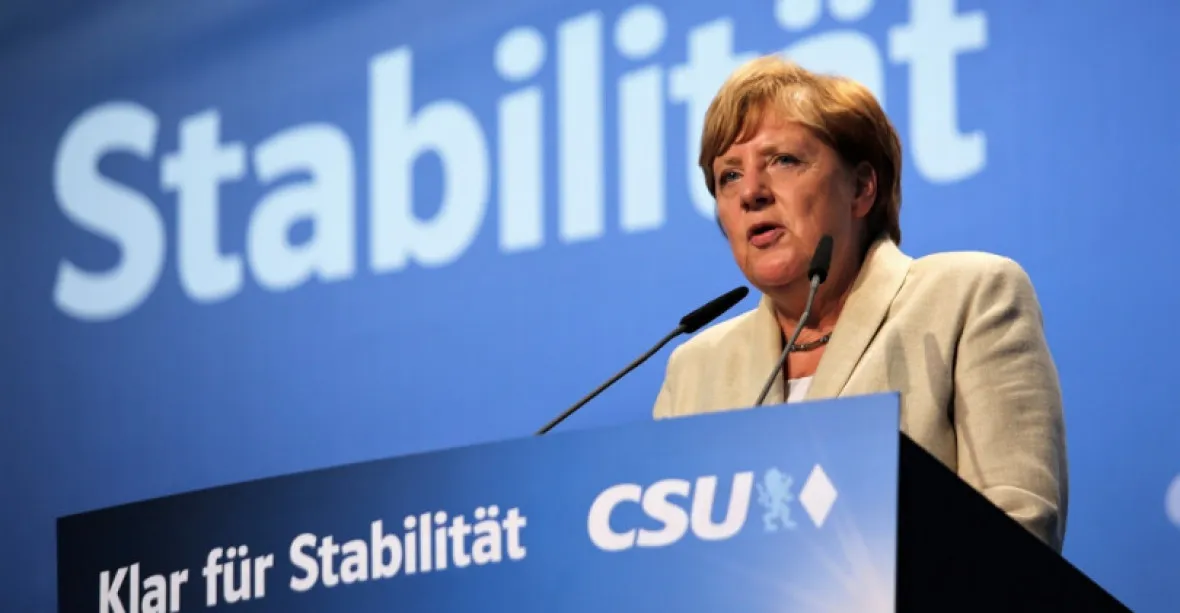 Merkelové CDU v zemských volbách podle odhadů neuspěla