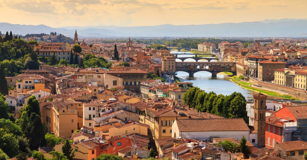 Florencie zakáže večerní procházky v centru pod pokutou až 1000 eur
