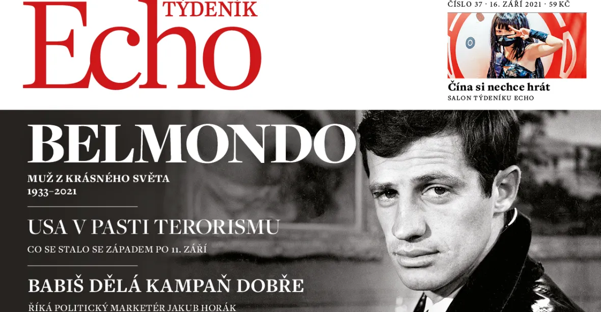Týdeník Echo: Fenomén Belmondo, změněný Západ a proč si Čína nechce hrát