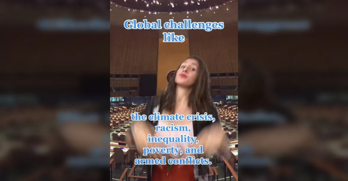 OSN se snaží cílit na mladé. Dívka tančící na Valném shromáždění ale sklízí posměch