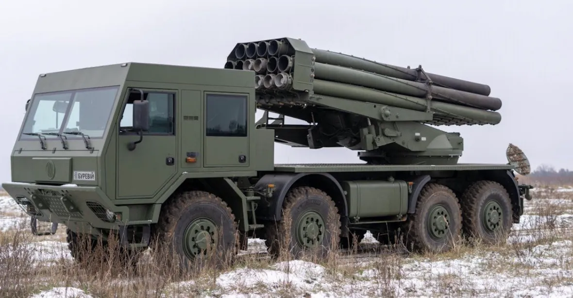 Nejmodernější raketomet na bojišti? Hurikán z Česka se ukázal na Ukrajině
