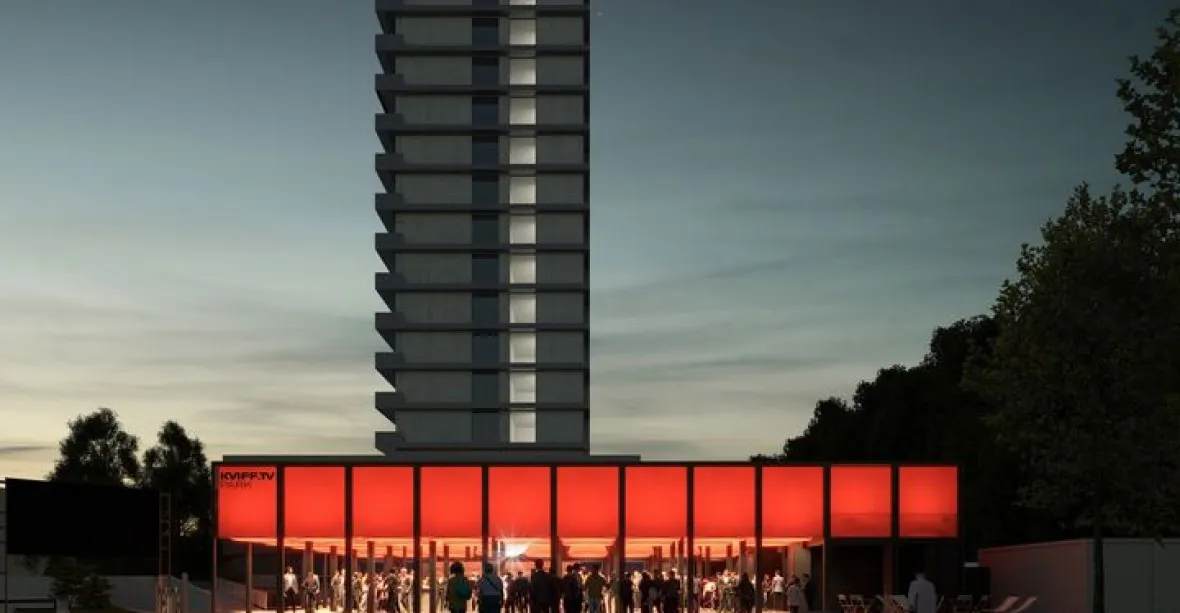 „Bratříček hotelu Thermal.“ Nové designové centrum karlovarského festivalu pojme 1000 návštěvníků
