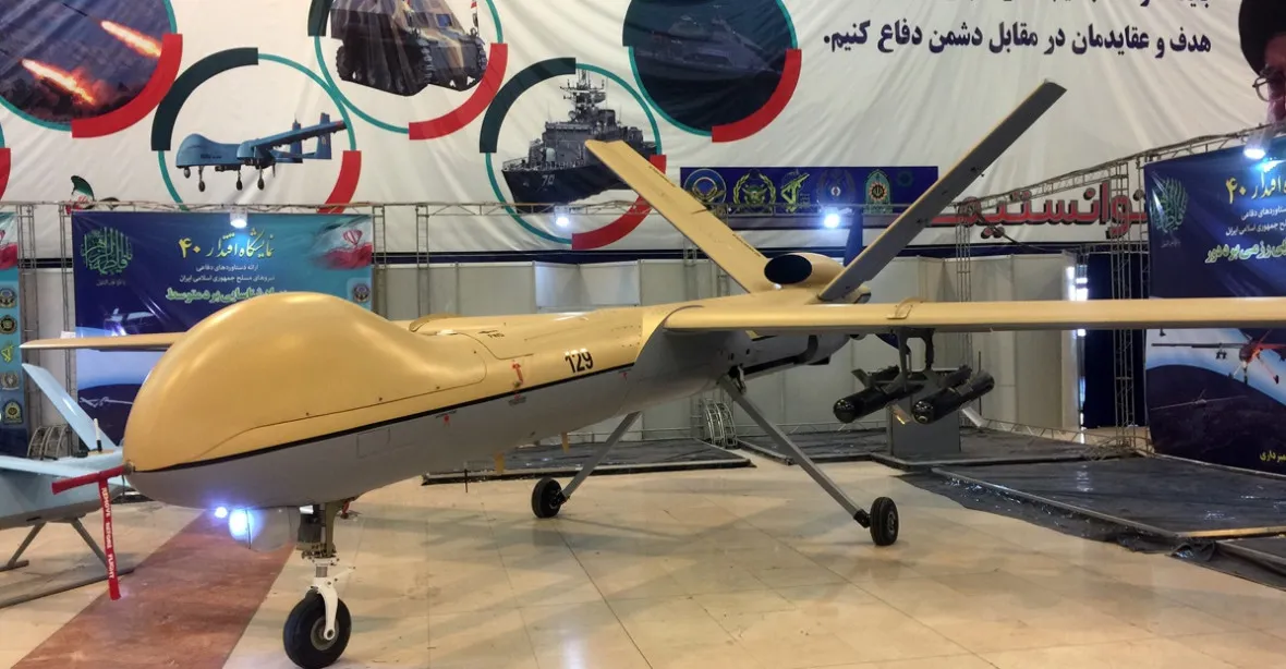 „Objevily se íránské drony. Je jich mnoho, je jich opravdu hodně, desítky,“ varuje Arestovyč