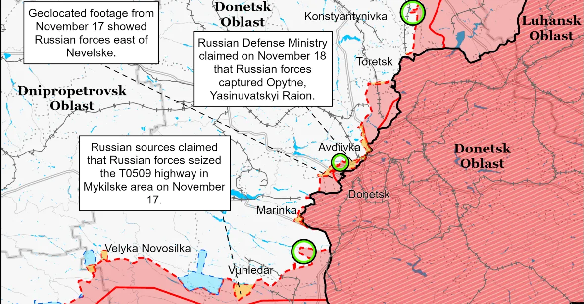 Rusko nasazuje posily v Doněcku, Luhansku a východním Záporoží