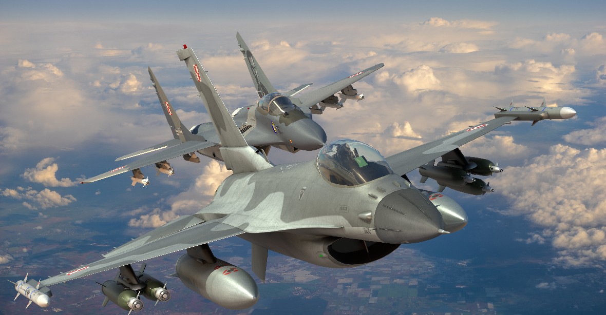 Bidenovo „ne“ na poslání F-16 na Ukrajinu možná zachrání Macron. Dodávka prý není vyloučena