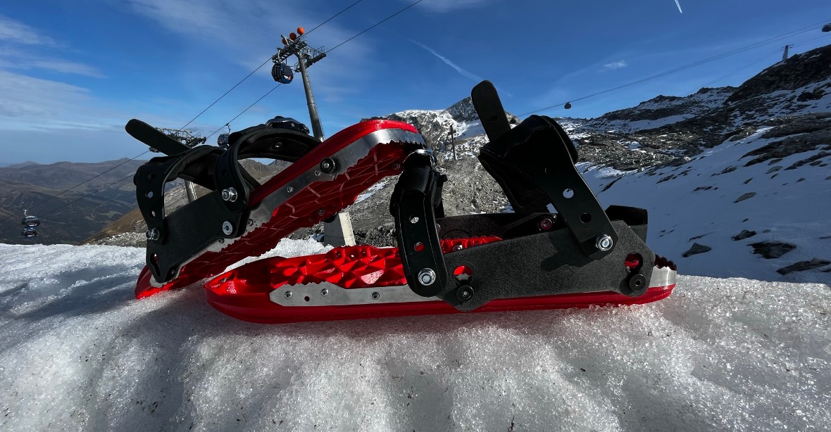 Unikátní kombinace malých lyží, sněžnic a nesmeků míří na Kickstarter!