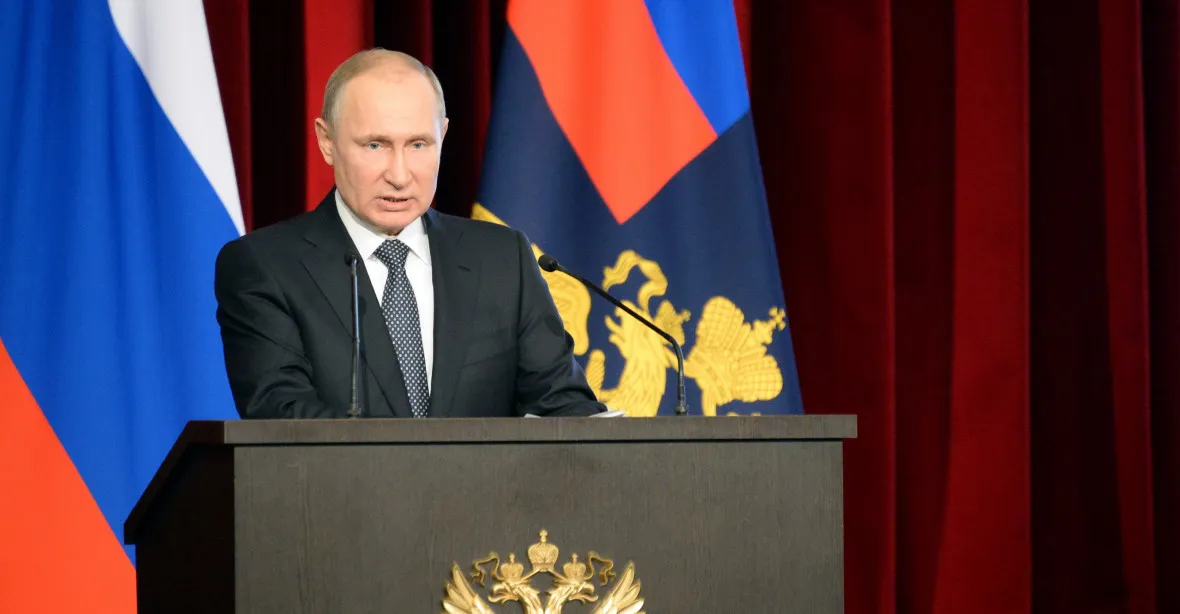 Éterem zněl falešný Putinův projev. Vyzýval k evakuaci a mobilizaci